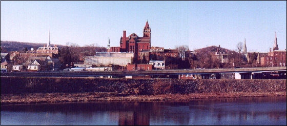 Skyline of Historic District, Cumberland, Maryland